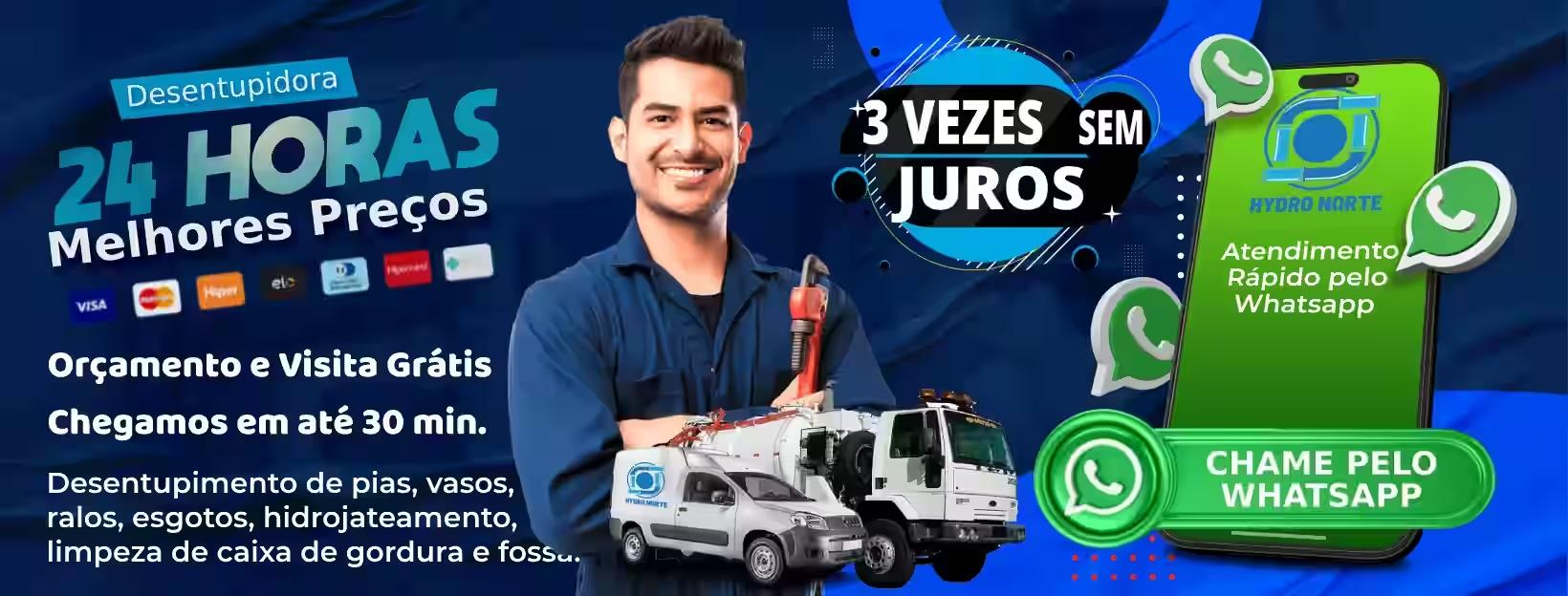 Desentupidora Hydro Norte - Atendimento 24h na Baixada Santista